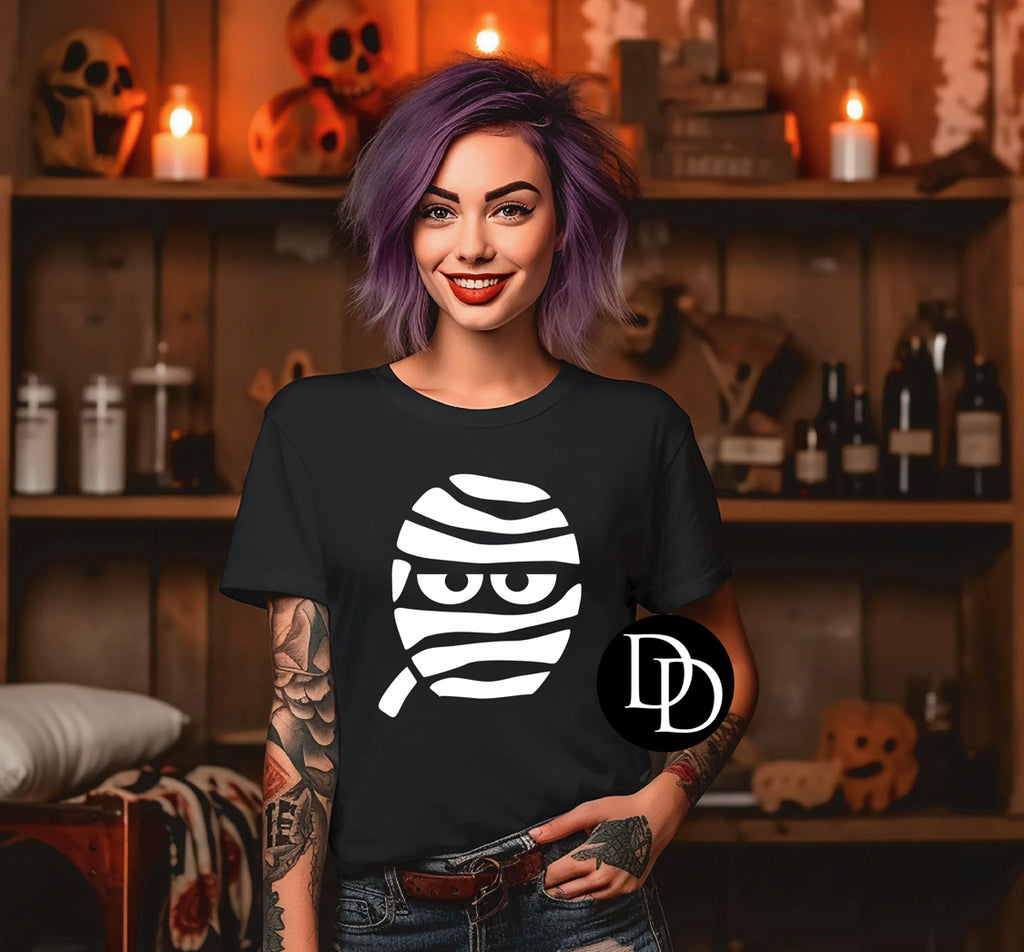 Mummy Face Tshirt (Adult and Youth Sized)