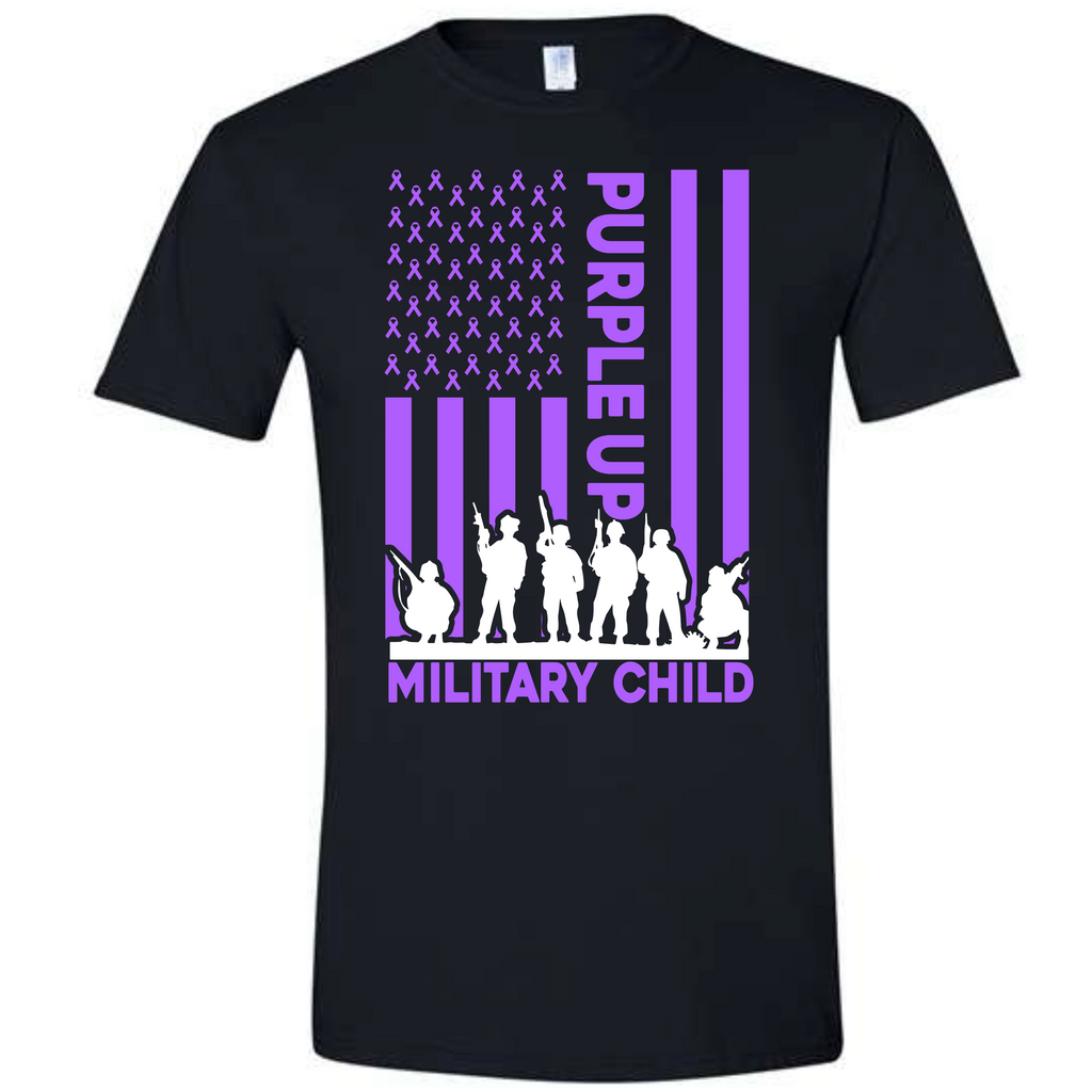 PURPLE UP SOLDIERS TSHIRT