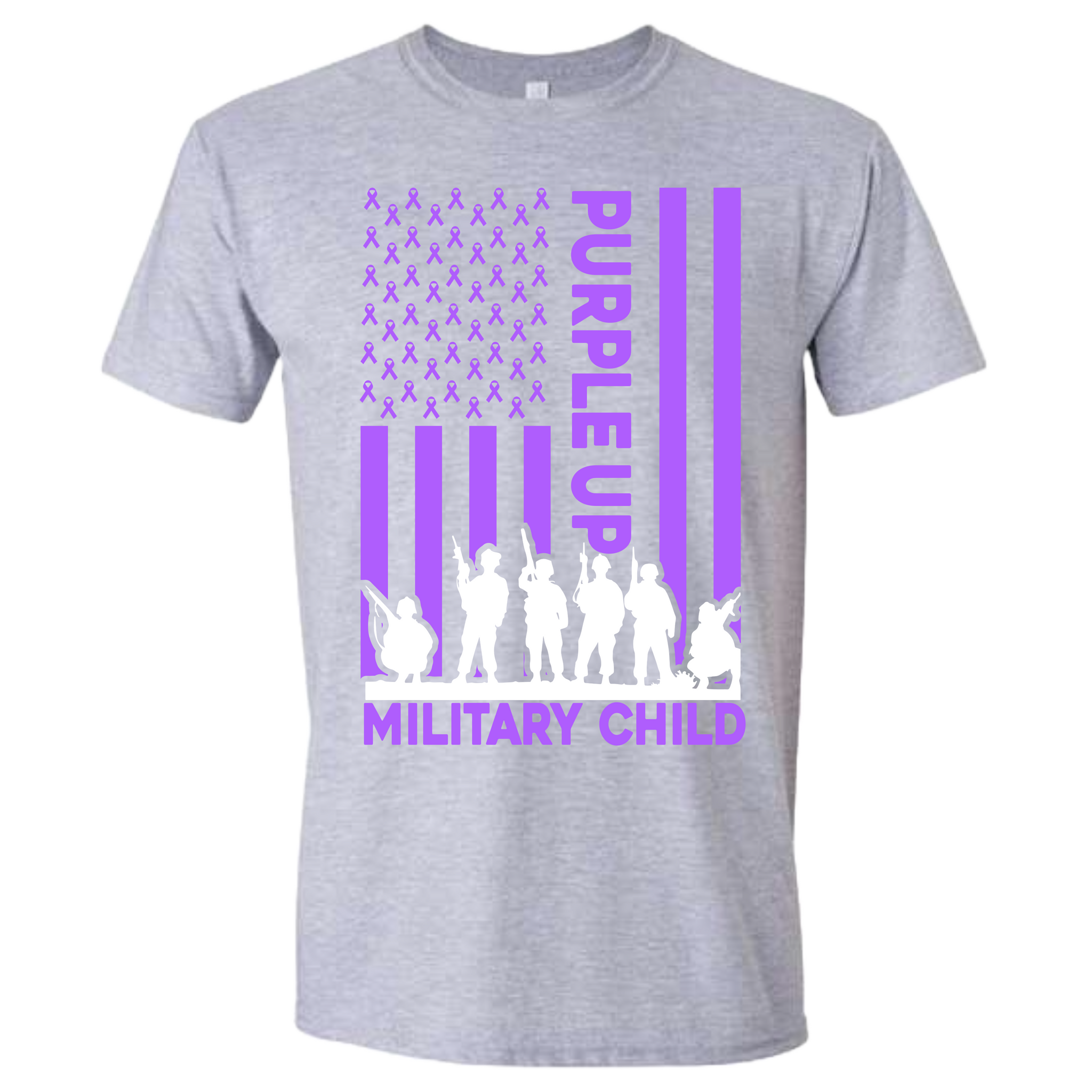 PURPLE UP SOLDIERS TSHIRT