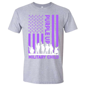 PURPLE UP SOLDIERS TSHIRT