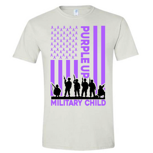 PURPLE UP SOLDIERS TSHIRT