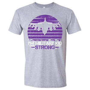 MILITARY KID STRONG TSHIRT